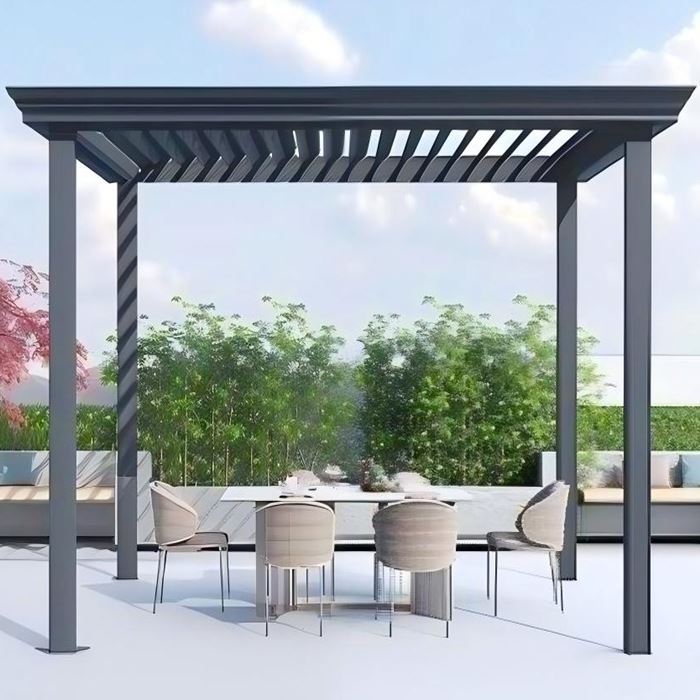 Pergola i aluminium